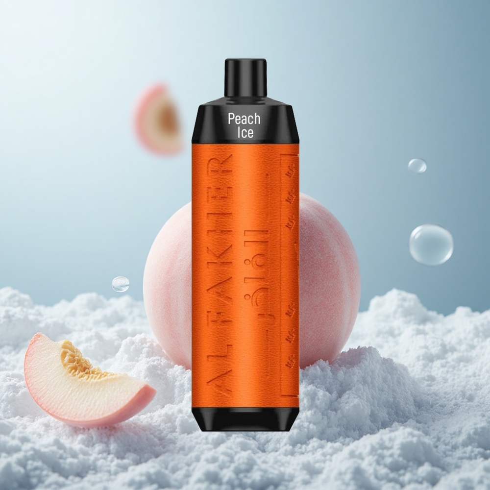 Al Fakher Crown Bar 8000 Crystal Pfirsich-Eis Kristall 600mAh Type-C Al Fakher Crown Bar 8000 Crystal Pfirsich-Eis Kristall 600mAh Type-C